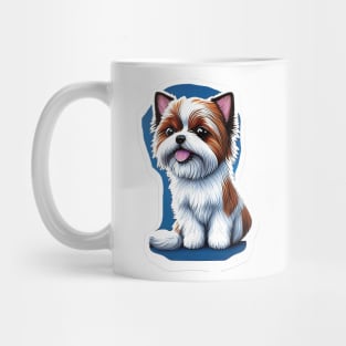 Happy American Biewer Terrier Mug
